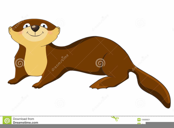 Animated Otter Clipart