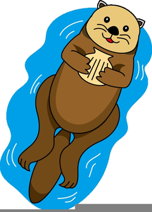 Cartoon Otter Clipart