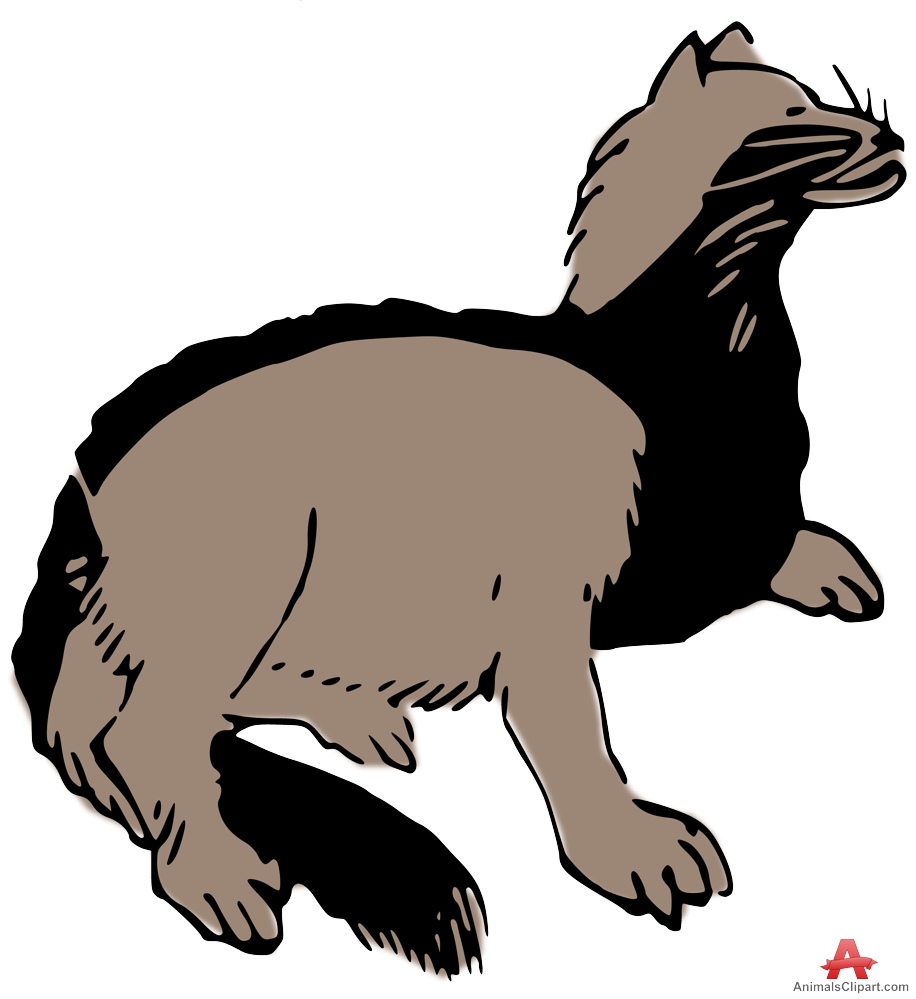 Otter clipart free.
