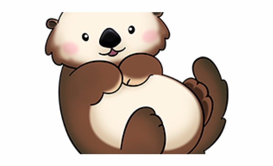Sea Otter Baby Clip Art, Transparent Png Download For Free
