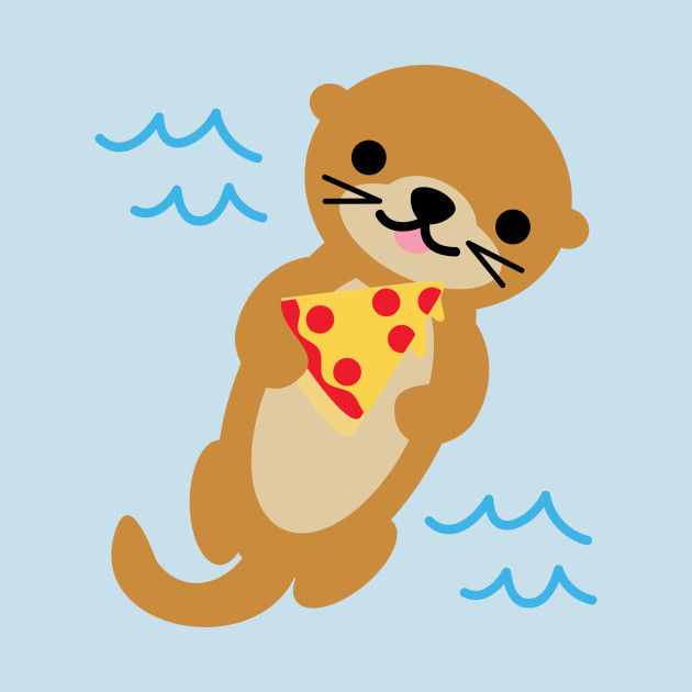 Sea Otter Clipart love art