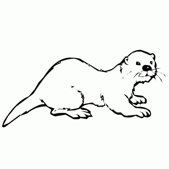 Free otter clipart.