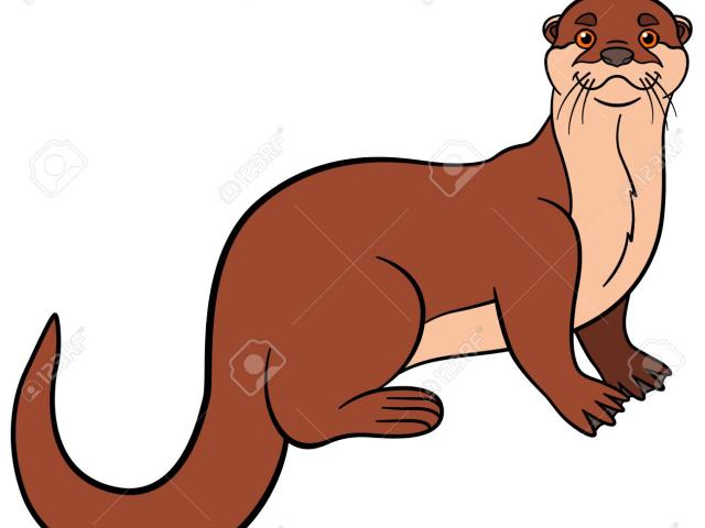 Free otter clipart.