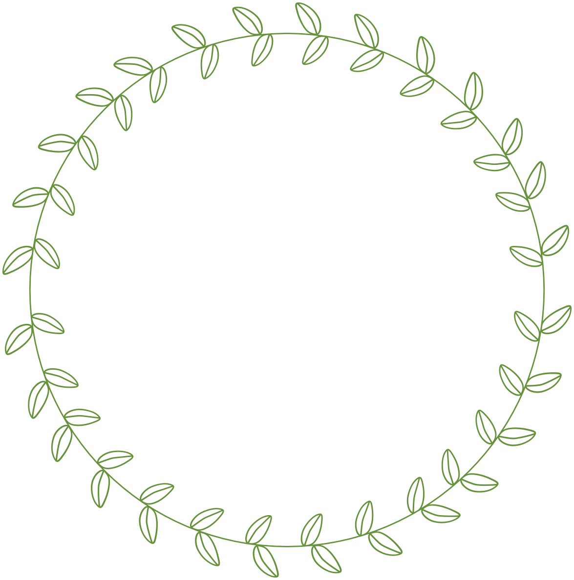 Oval clipart vine.