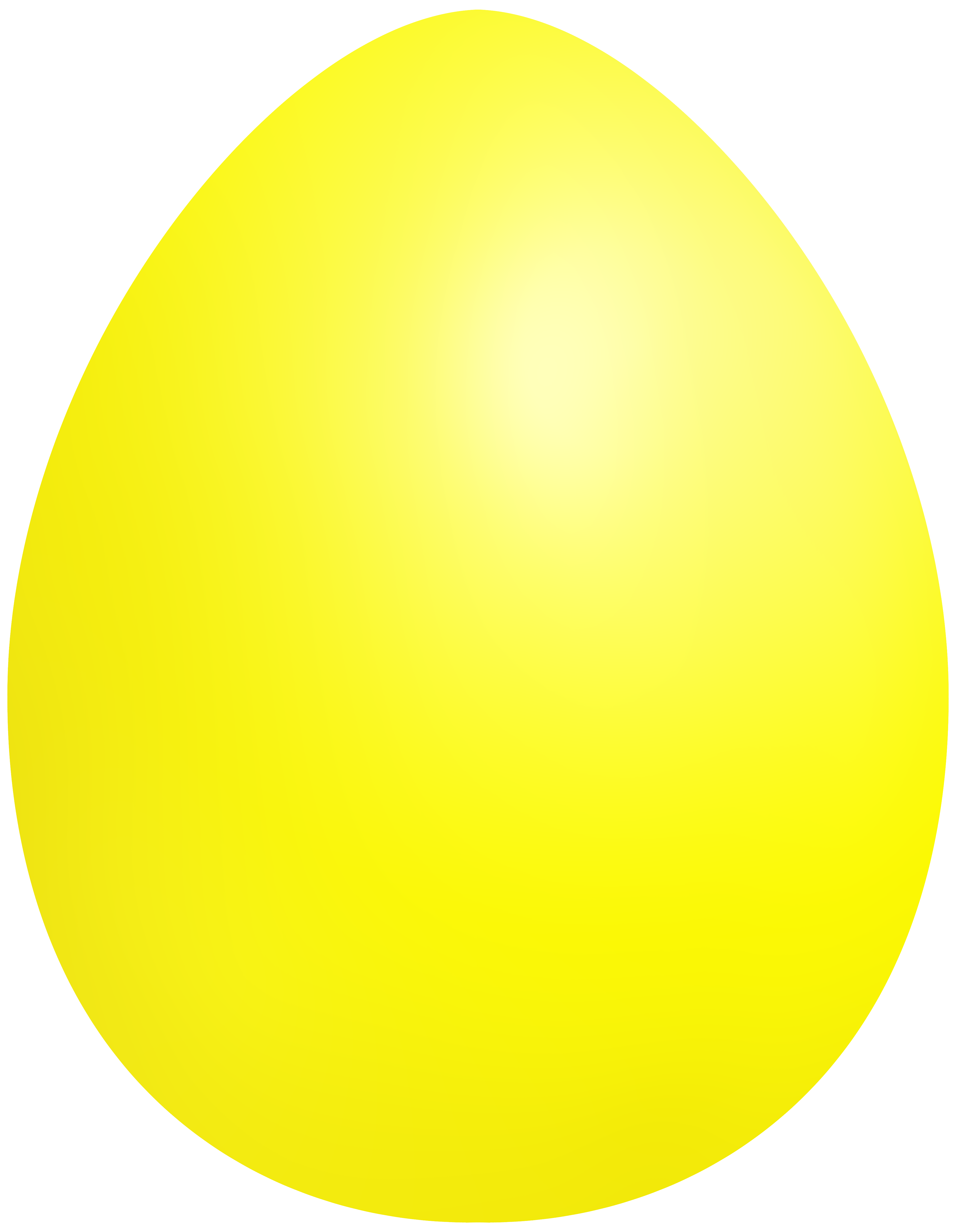 Oval clipart yellow.