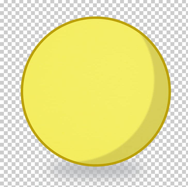 Circle oval yellow.