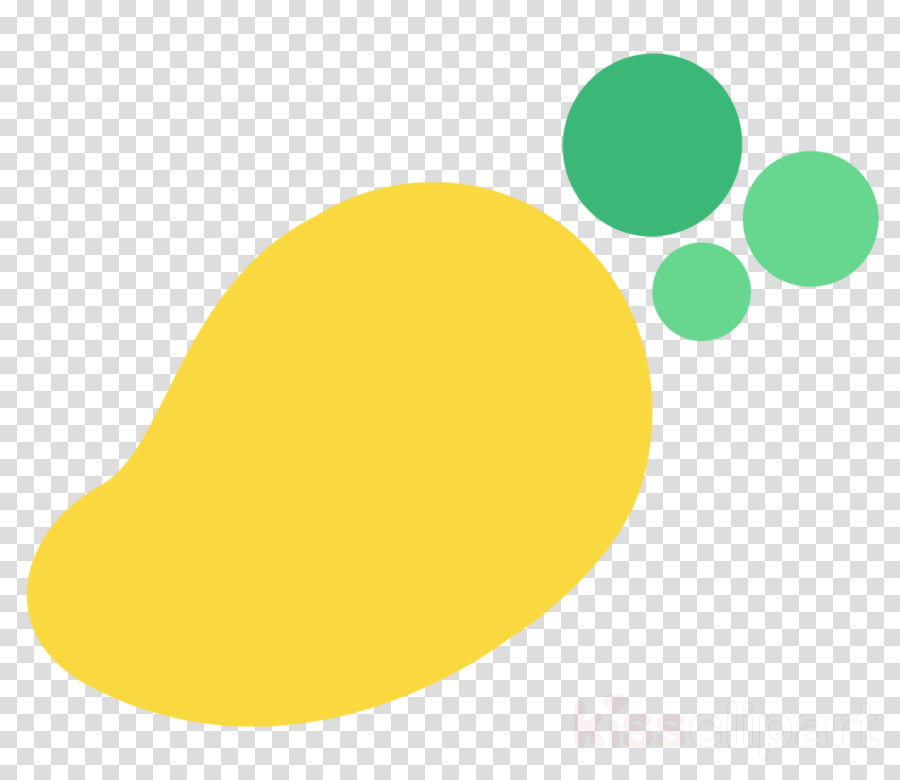 Yellow green circle clip art oval clipart