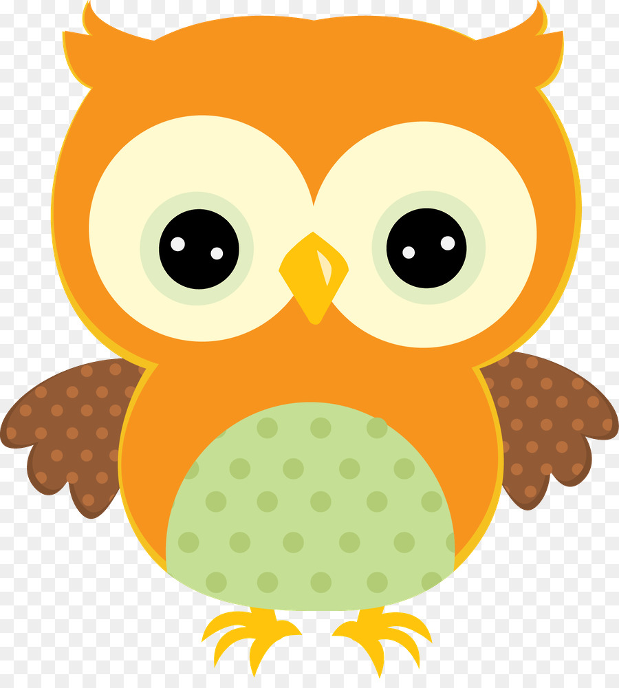Owl cartoon clipart.