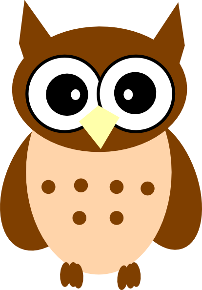 Little Brown Owl PNG, SVG Clip art for Web