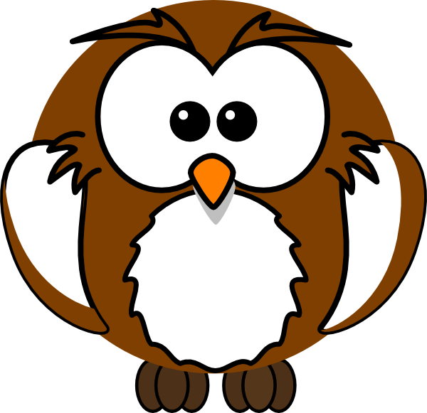 Brown Owl Clip Art at Clker