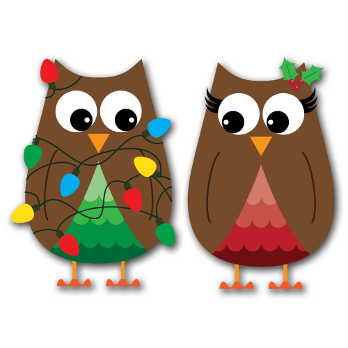 Free owl christmas.