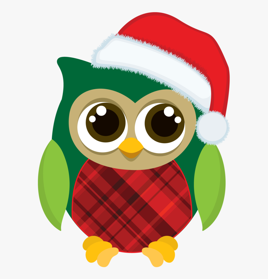 Christmas Owl Clip Art