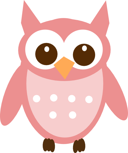 Free owl pink baby owl clipart free images