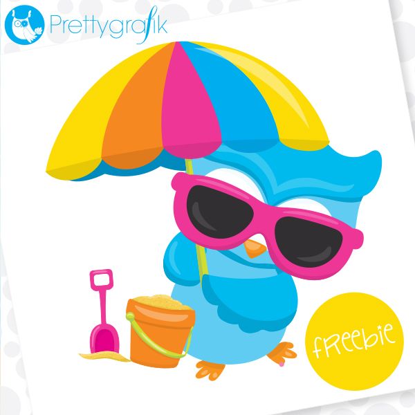 owl clipart free summer