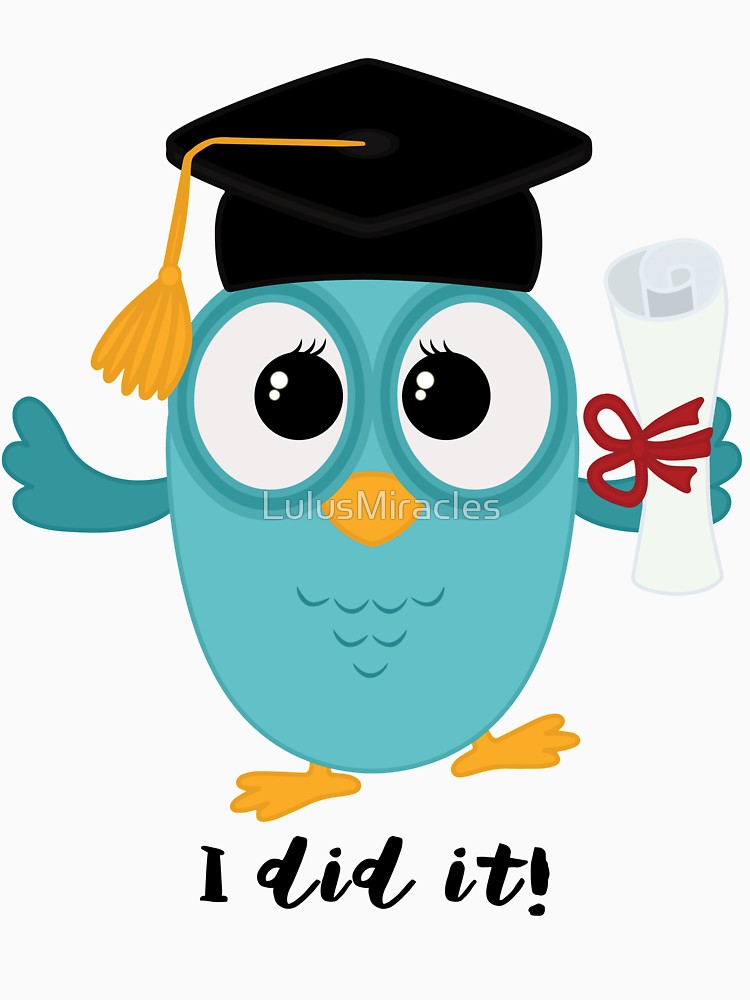 Graduation owl clipart.