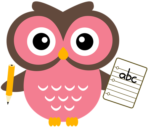 Back to school owl clipart