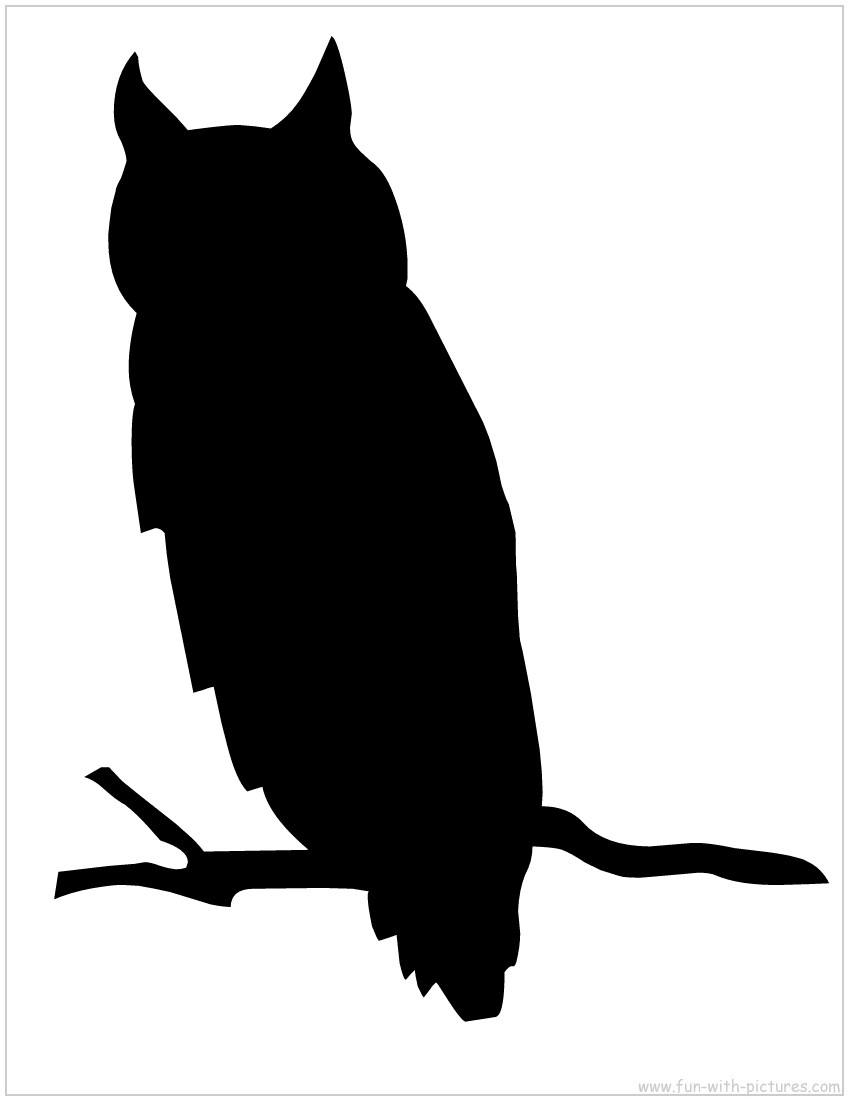 Free owl silhouette.