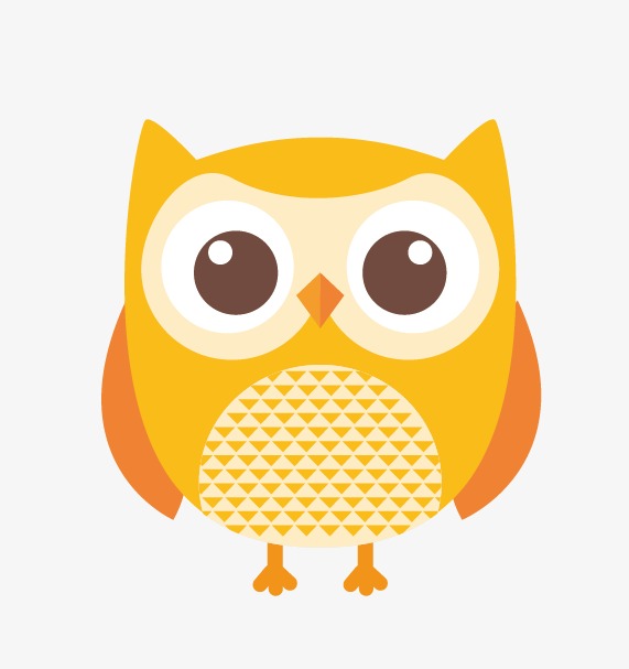 Owl, Owl Clipart, Yellow PNG And Vector