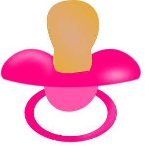 Free pacifier cliparts.