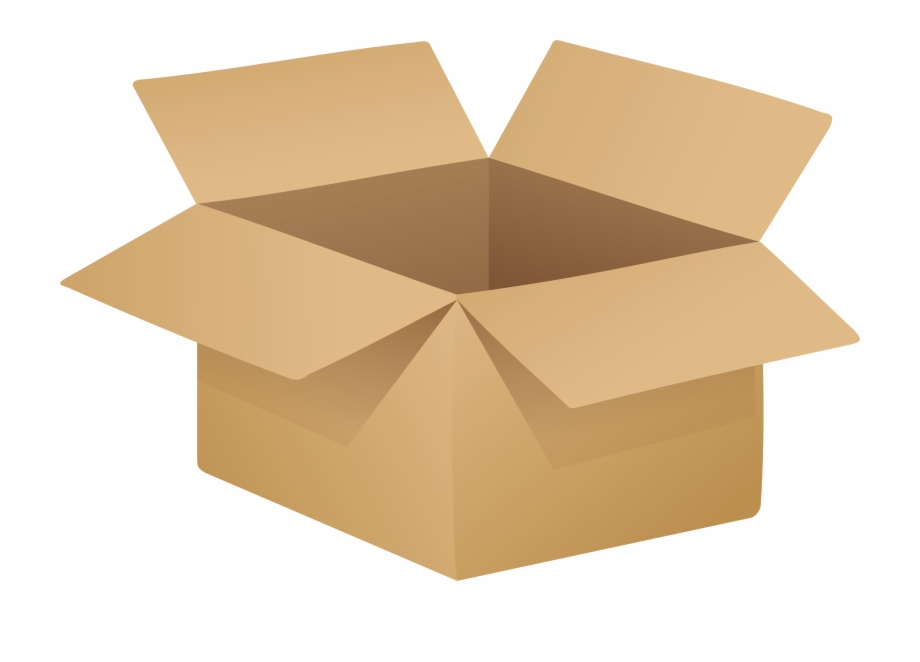 package clipart cardboard box