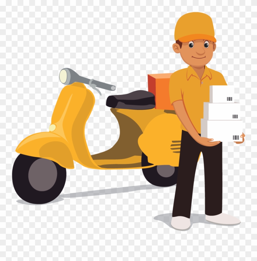 Delivery Clipart Delivery Man