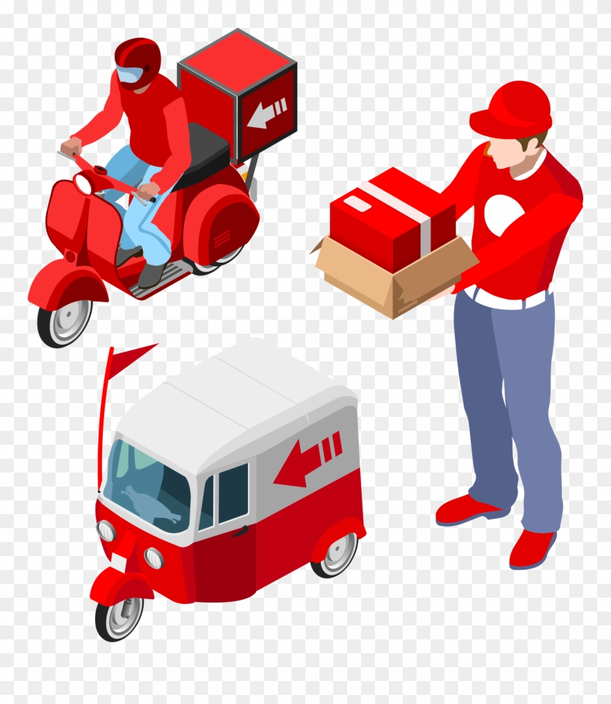 Logistics delivery clip.
