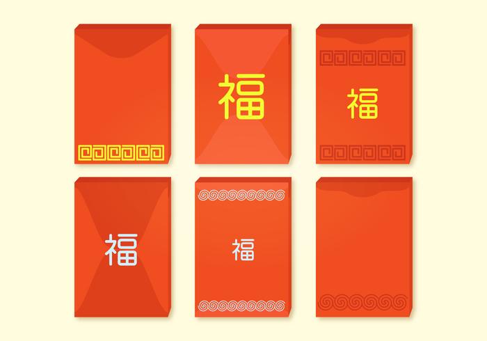 Red Packets Vector Collection