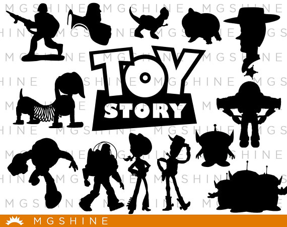Toy Story SVG for Cricut, Silhouette