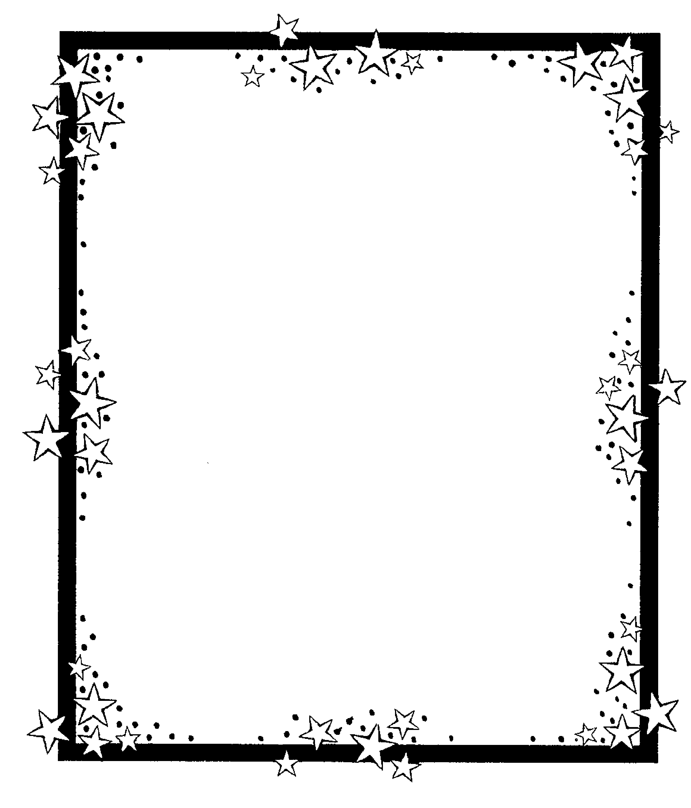 Free Page Border Black And White, Download Free Clip Art