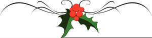 Christmas Page Divider Clipart