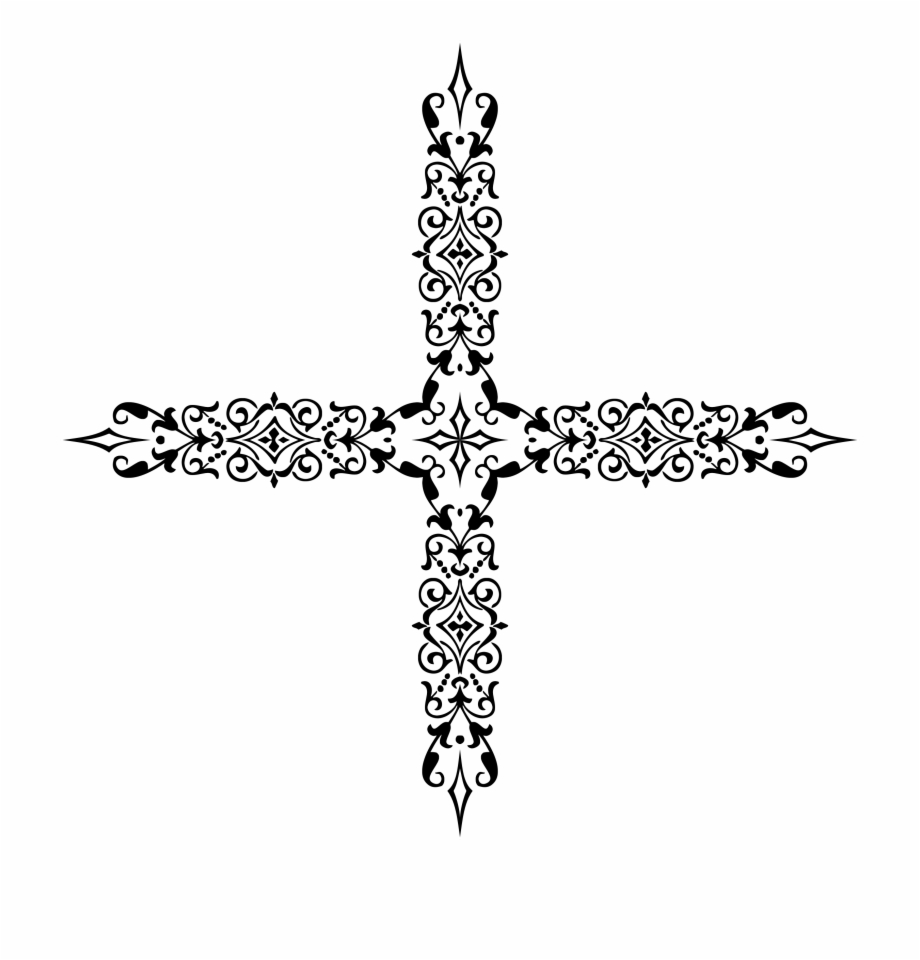 This Free Icons Png Design Of Ornamental Divider Cross