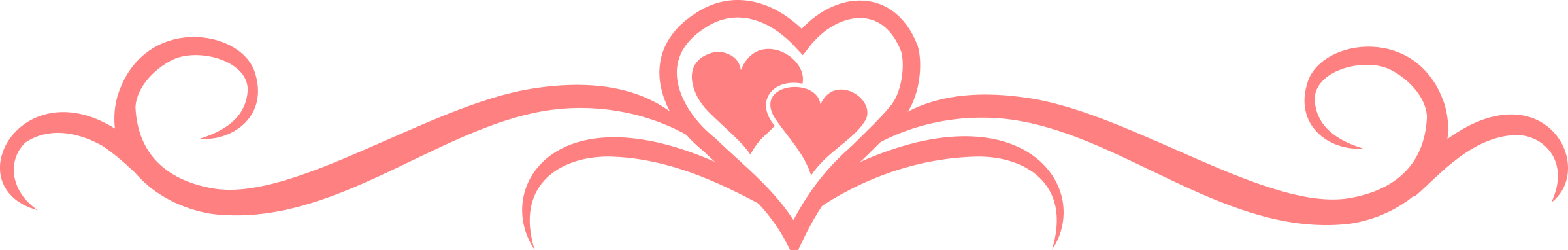 clipart dividers heart