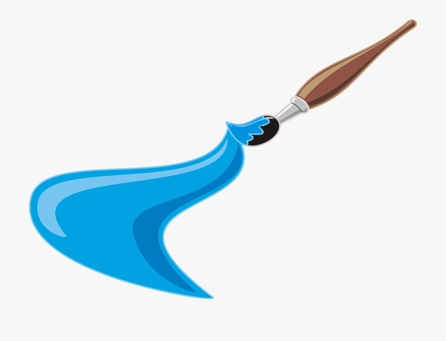 Paint Brush Silhouette Png
