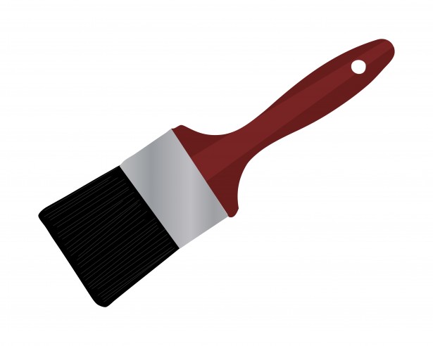 Paint Brush Clipart Free Stock Photo