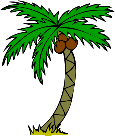Palm tree clip art printable free clipart images