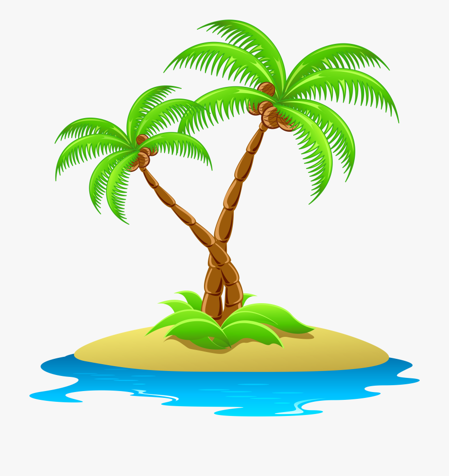 Little tropical island.