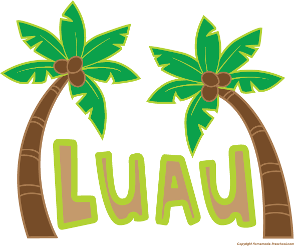 Luau Palm Tree Clipart