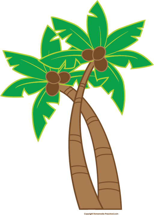 palm tree clipart luau
