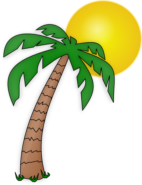 Best Palm Tree Clip Art