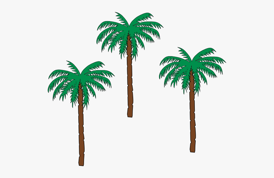 Small Clipart Palm Trees