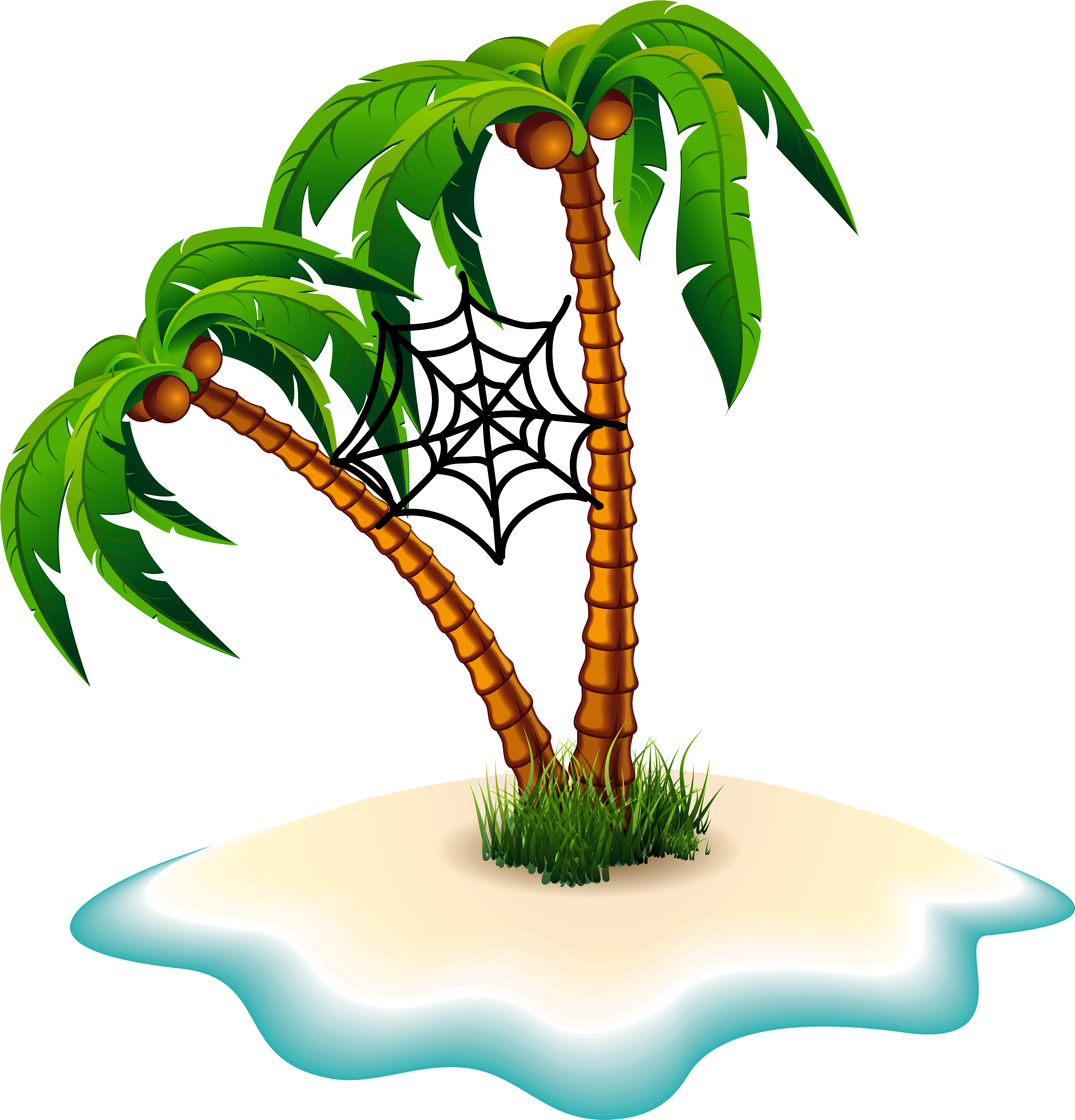 palm tree clipart summer