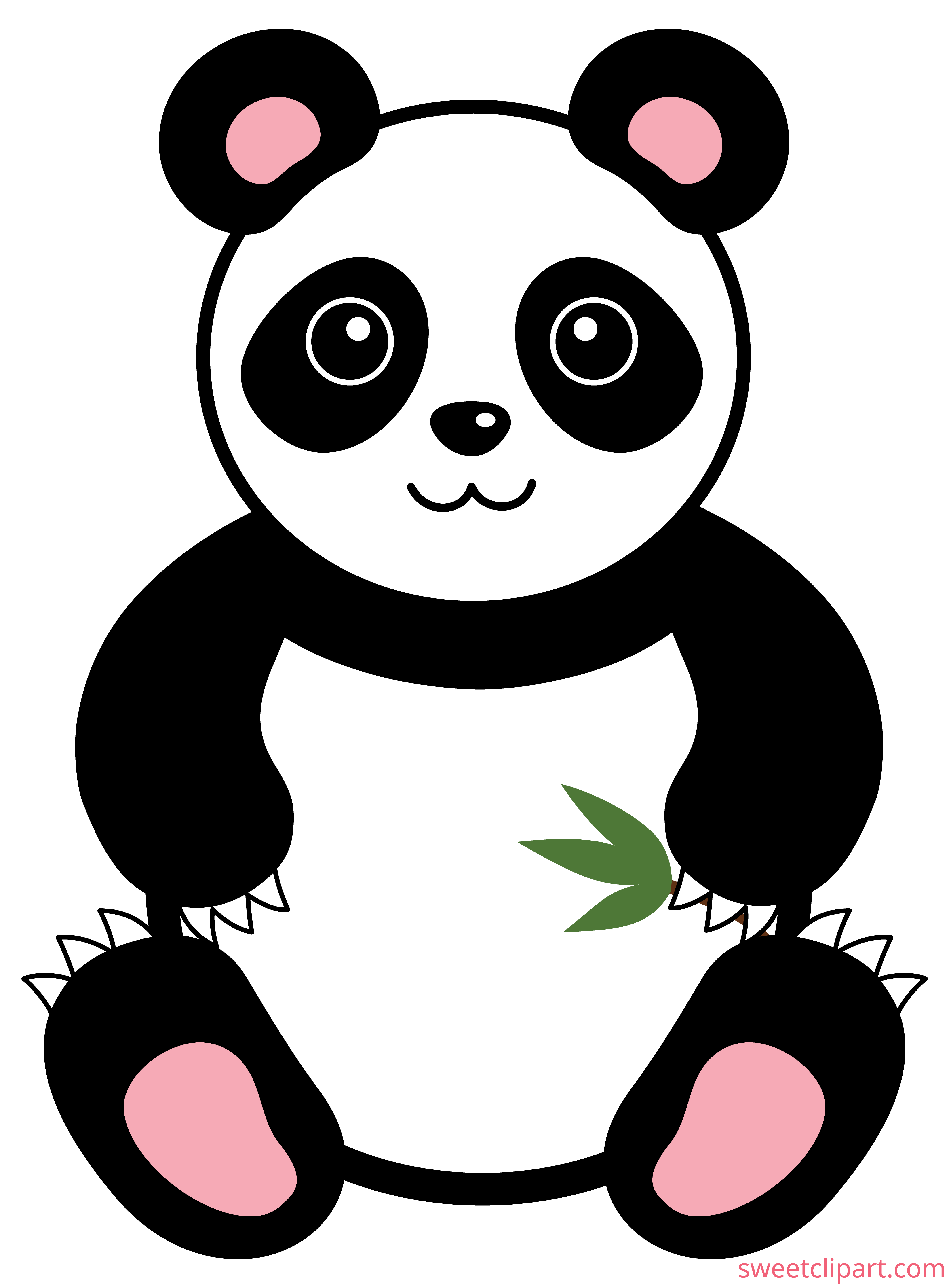 Cute Panda Bear Clip Art