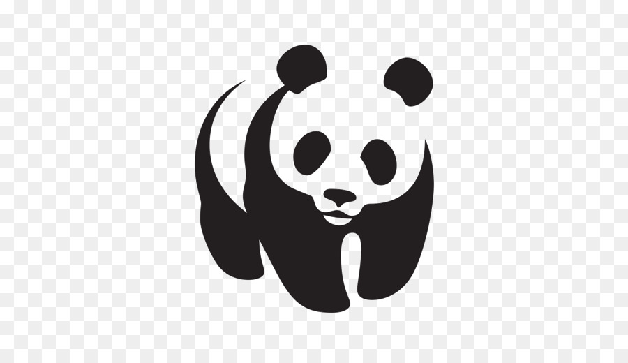 Panda logo clipart.
