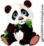 Panda clip art.