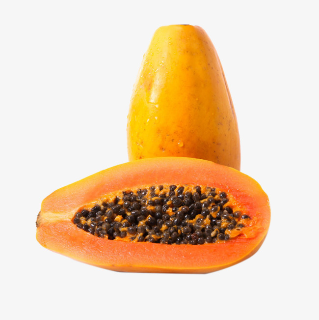 Download Free png Big Papaya Yo, Papaya, Yellow, Fruit PNG