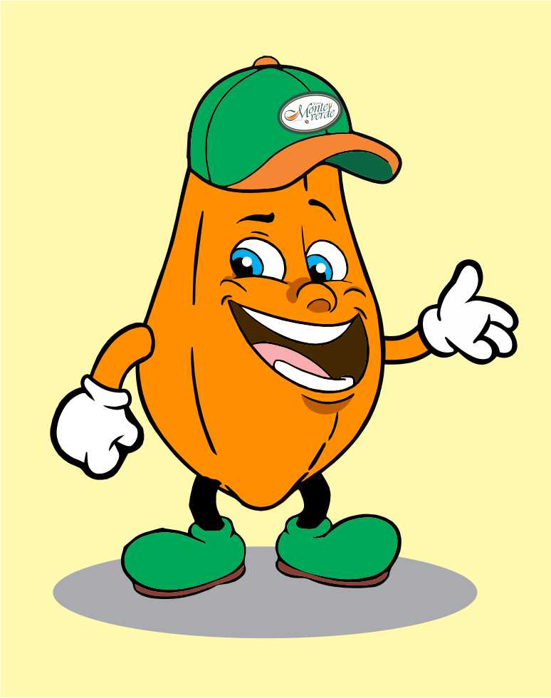 Papaya cartoon clip.
