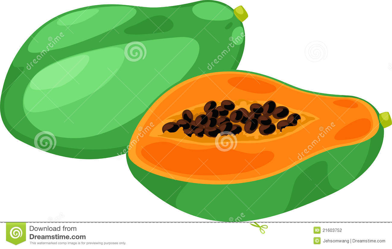 Papaya clipart free.