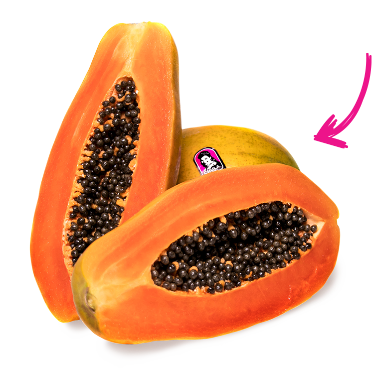 Orange clipart papaya.