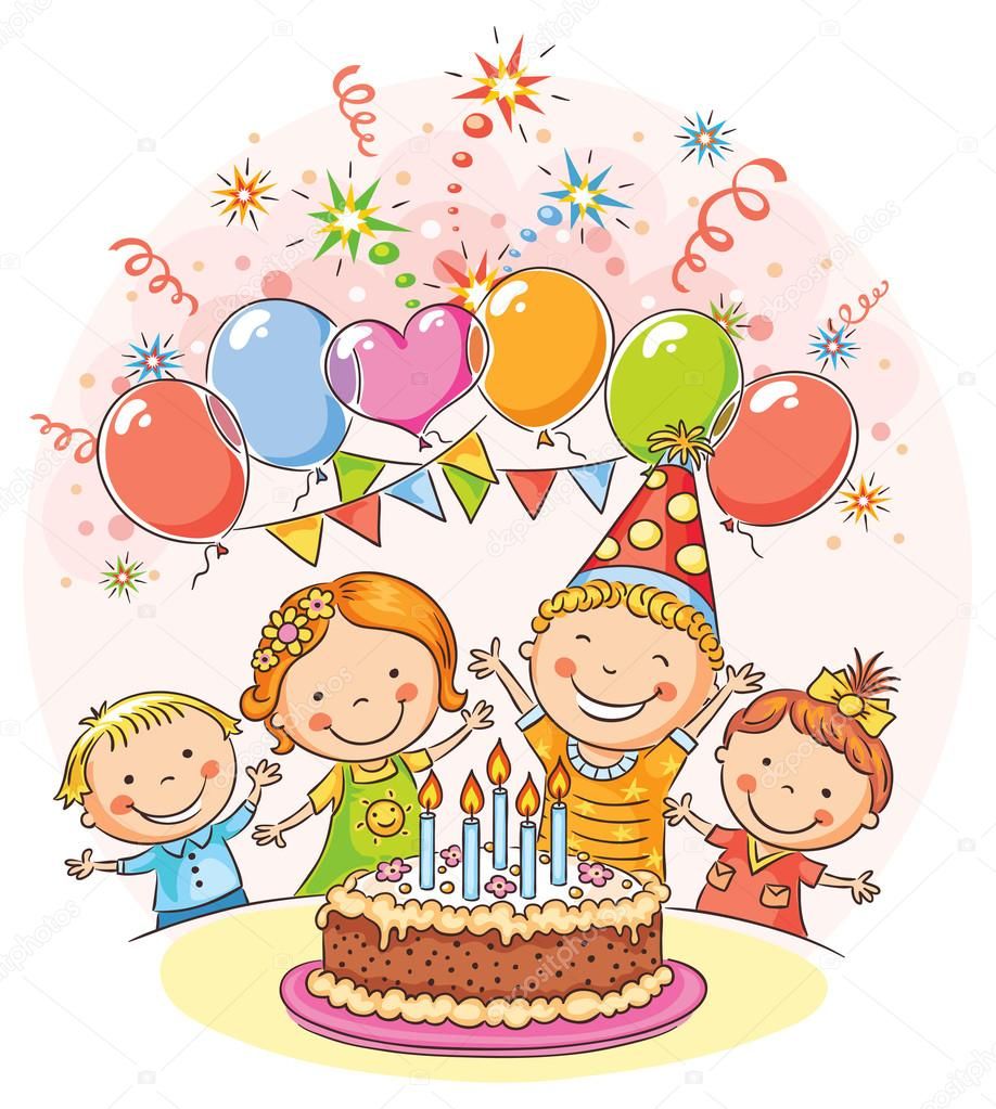 party clipart birthday
