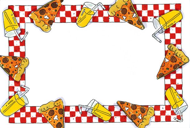 party clipart border